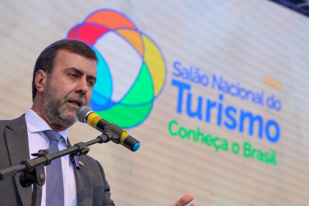 Marcelo Freixo presidente da Embratur Com presença de OMT, trade e autoridades, Salão Nacional do Turismo tem início em Brasília