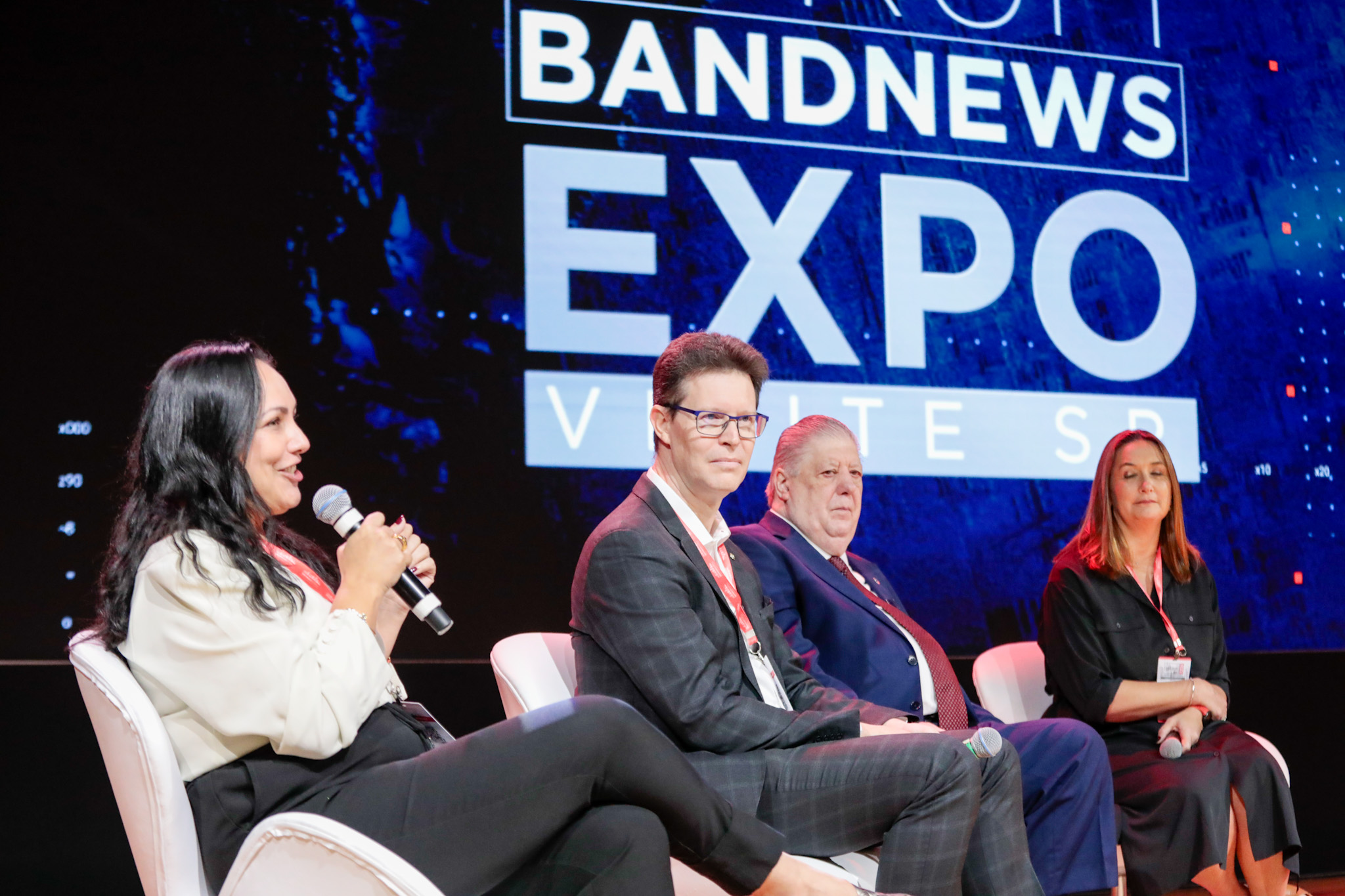 Milena Freire, do Tivoli Mofarrej, Johannes Bayer, do Intercontinental, Fernando Guinato, do Sheraton WTC São Paulo, e Daniela Pereira, do Staybridge Suítes Milena Freire, do Tivoli Mofarrej, Johannes Bayer, do Intercontinental, Fernando Guinato, do Sheraton WTC São Paulo, e Daniela Pereira, do Staybridge Suítes