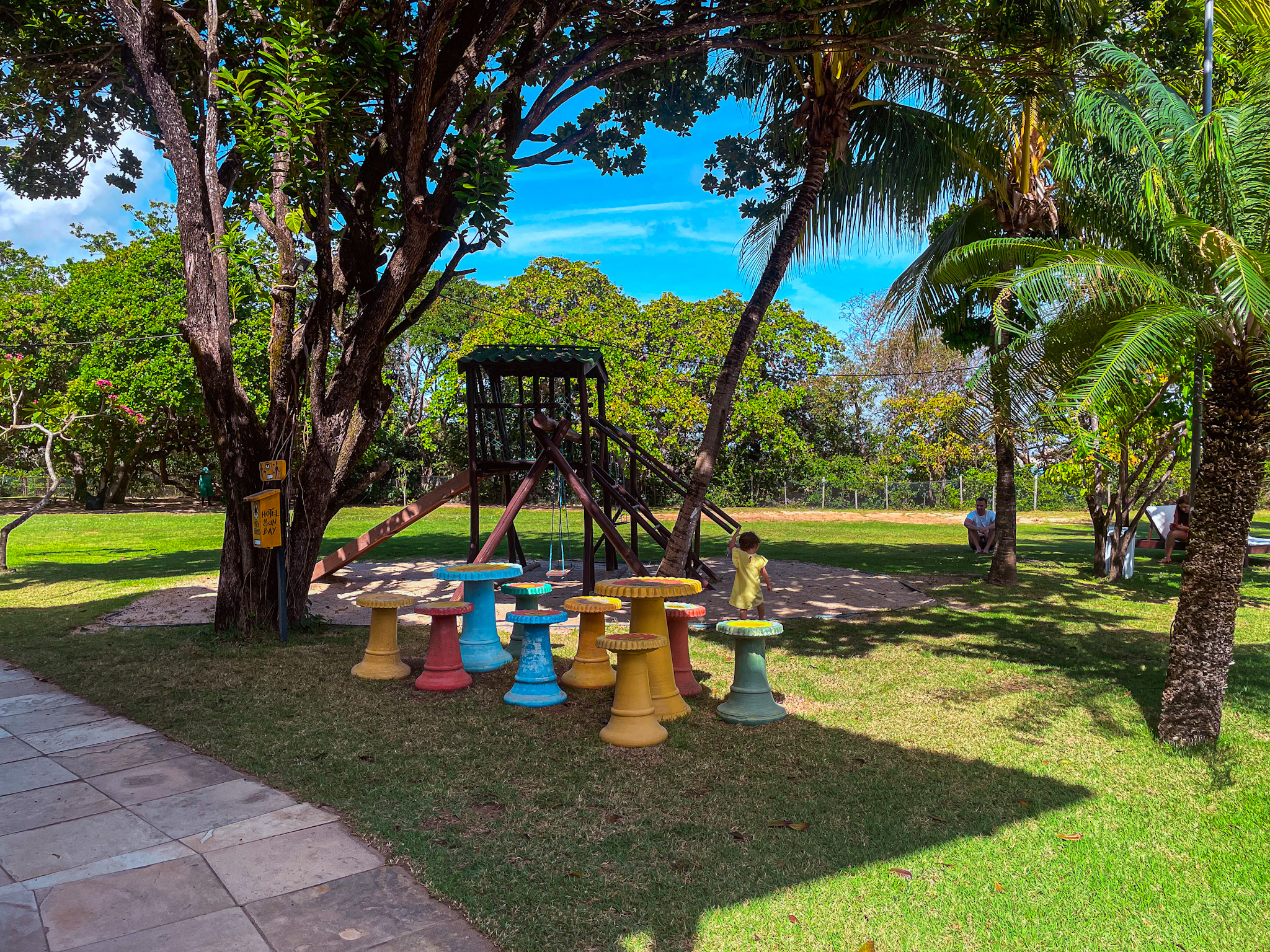 Playground infantil do hotel Sun Bay Playground infantil do hotel Sun Bay