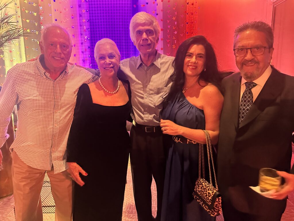 Roberto Campéas, Tânia Cesonis, Kaká, Fátima e Juan Bertran