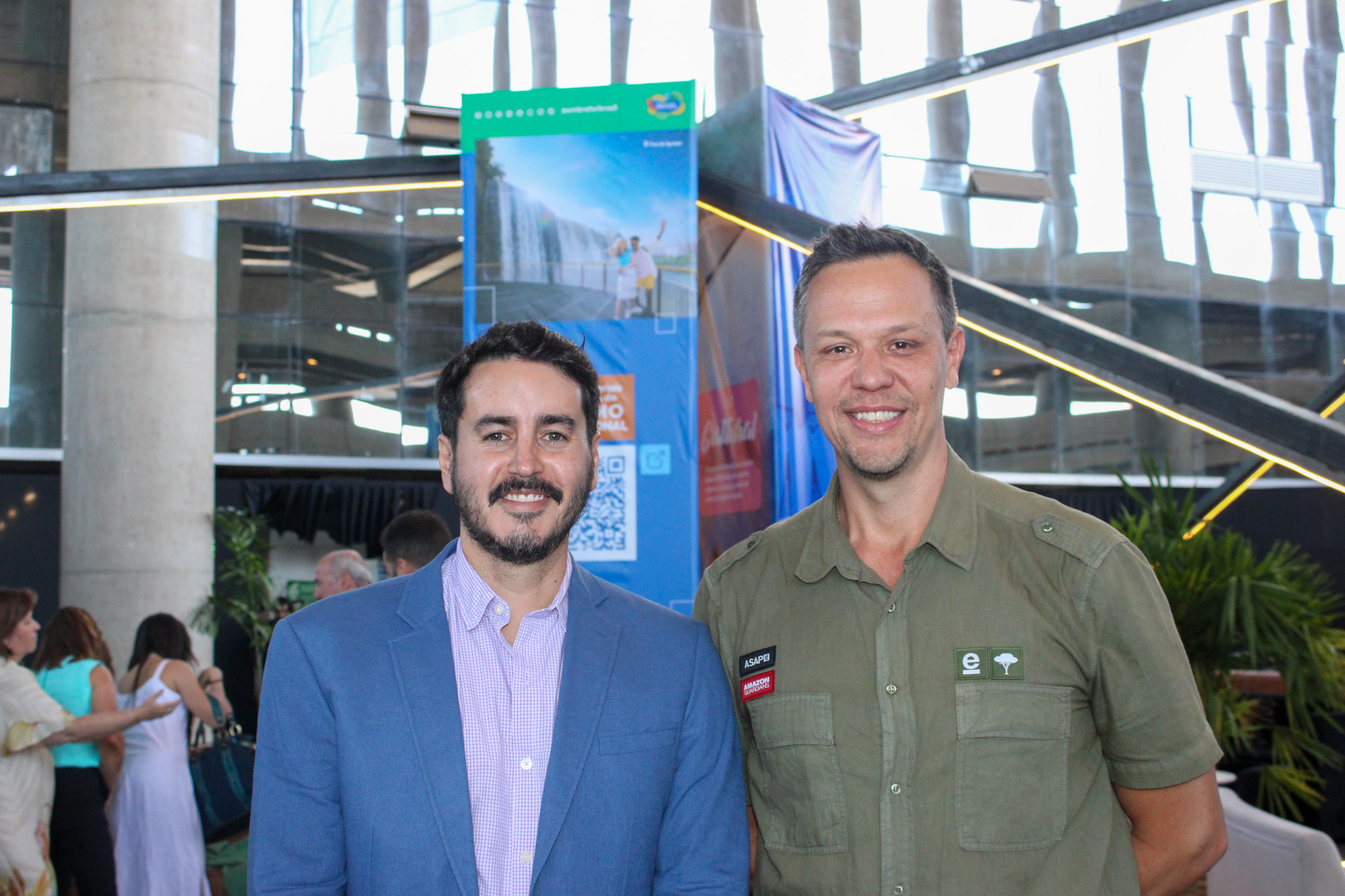 Roberto Gevaerd e Bruno Reis, da Embratur Roberto Gevaerd e Bruno Reis, da Embratur