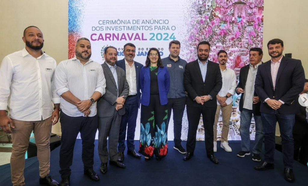 Governo estadual anuncia maior investimento da história do Carnaval do Rio de Janeiro