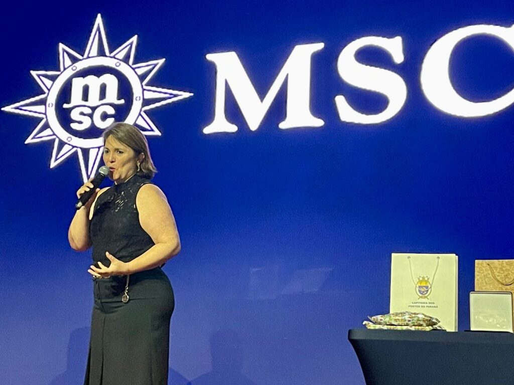 Marcia Leite, diretora de operações da MSC