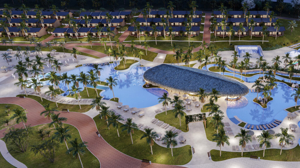 complexo aquatico 1 Norte do Paraná ganha complexo de lazer com hotel, resort, praia e parque aquático