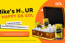 Gol lança happy hour a bordo entre dezembro e janeiro com drinks Mike’s Ice
