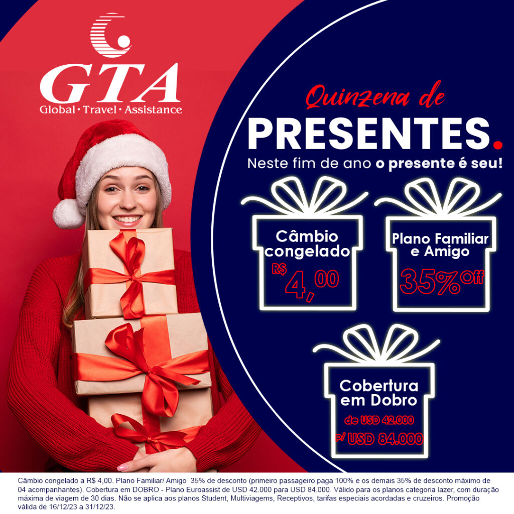 GTA apresenta quinzena de presentes