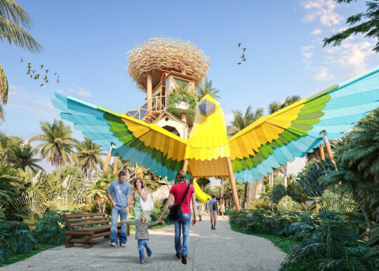 Arvorar: Beach Park anuncia parque imersivo e focado no cuidado com as aves