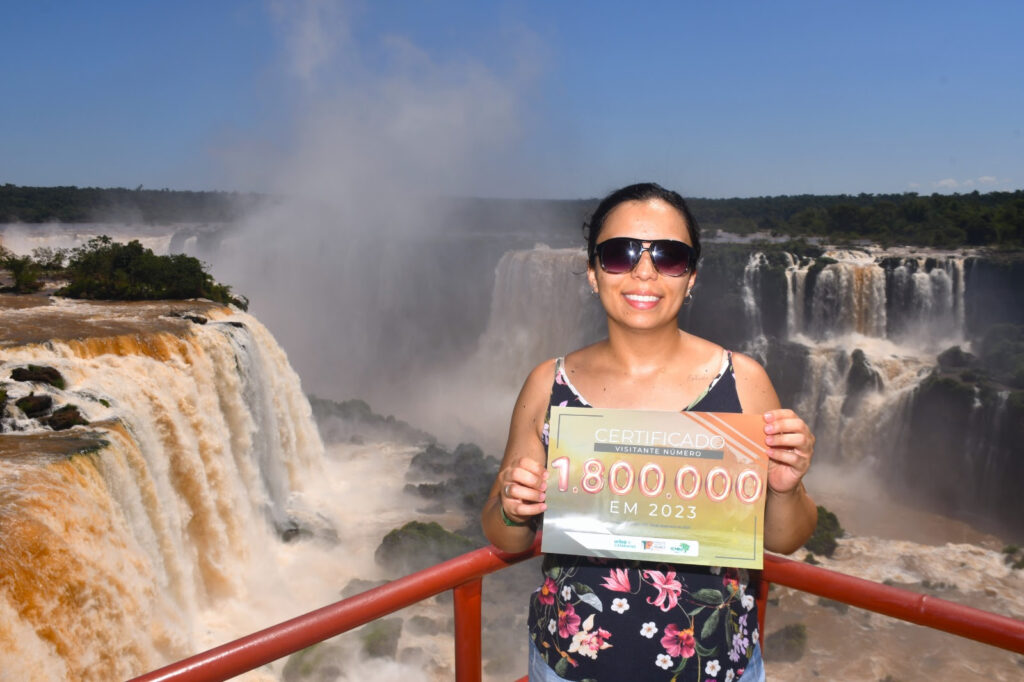 unnamed 47 Cataratas do Iguaçu atinge 1,8 milhão de visitantes em 2023