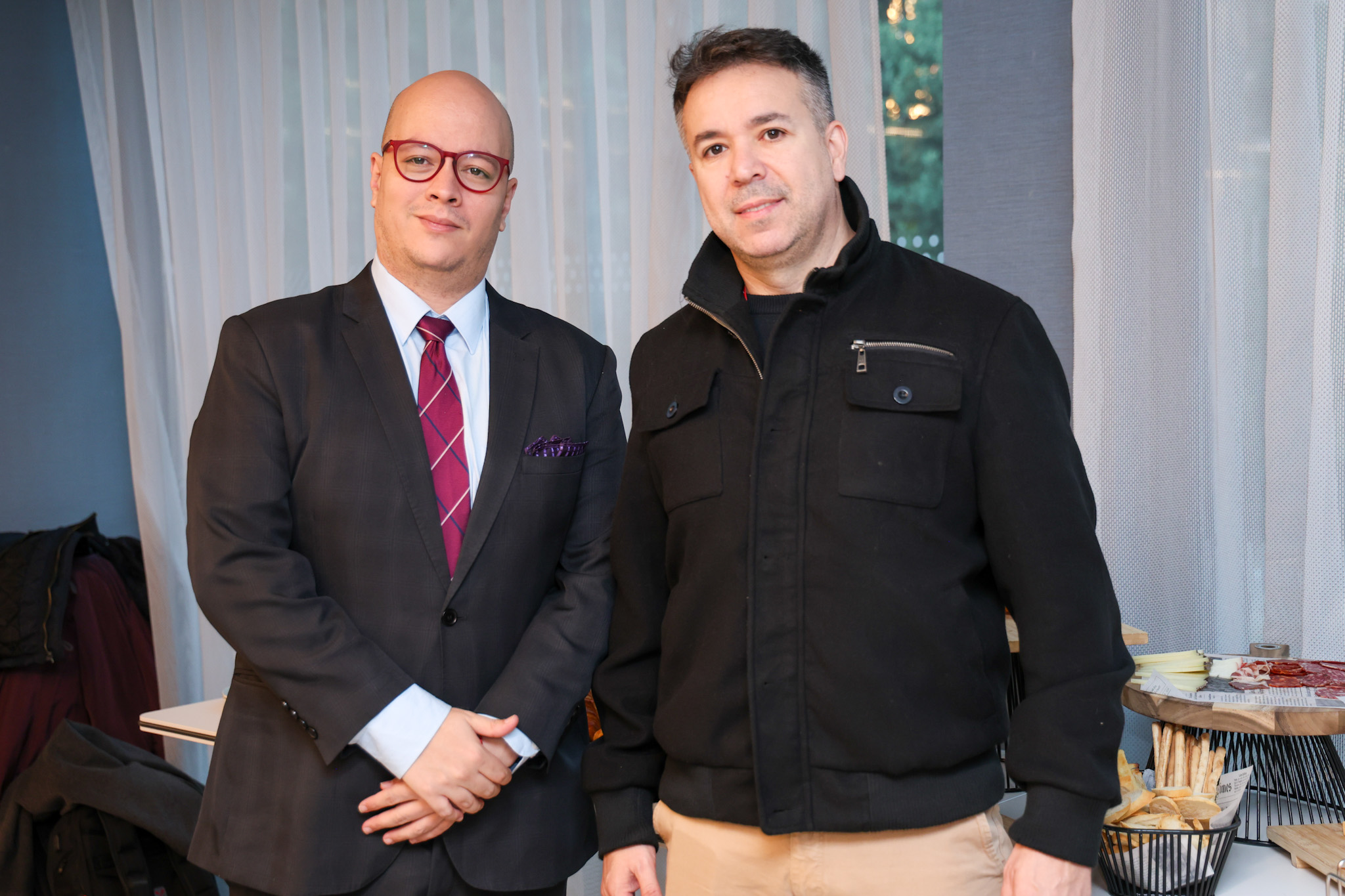 Amine Eljoudani e Fernando Trindade Monarche, do Turismo de Marrocos
