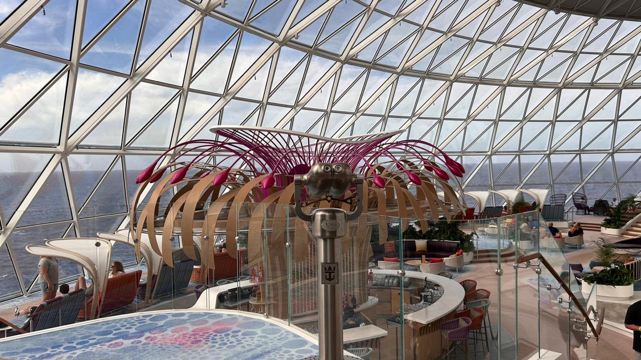 Aquadome possui bares e paisagem de tirar o fôlego Aquadome possui bares e paisagem de tirar o fôlego