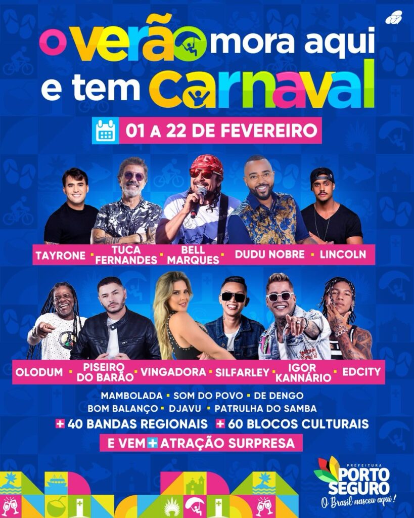 Porto Seguro (BA) promete realizar o maior Carnaval de sua história Porto Seguro (BA) promete realizar o maior Carnaval de sua história