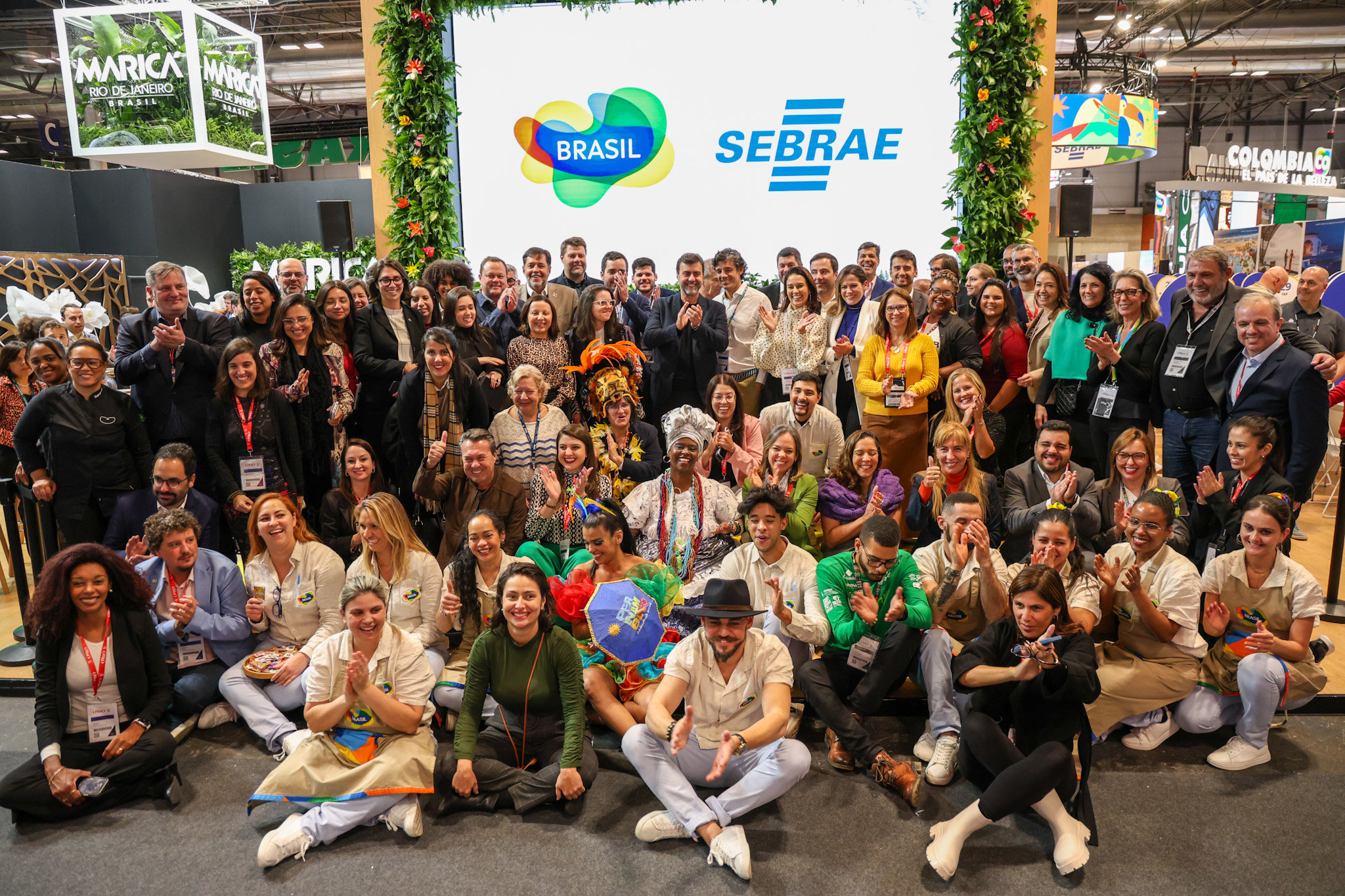 Coexpositores da Embratur na Fitur Madri 2024