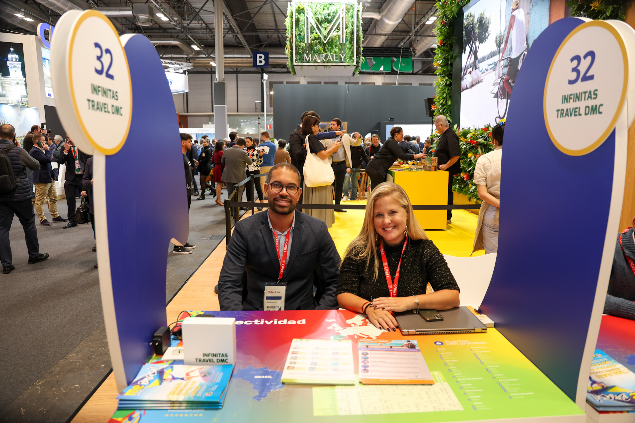 Daian Silva e Romira Navarro, da Infinitas Travel DMC Daian Silva e Romira Navarro, da Infinitas Travel DMC