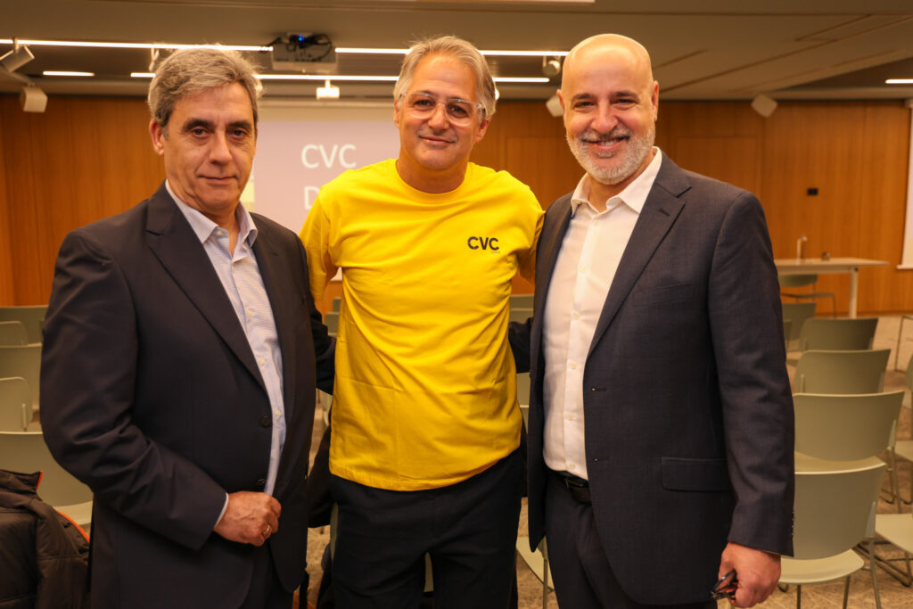 Diego Garcia, CVC Corp, com Pablo Villaseñor e Alejandro Lavin, da Special Tours