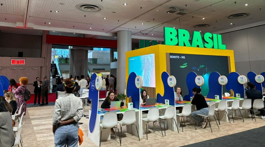 Embratur leva mais de 30 coexpositores e estande recorde de 308m² para Fitur 2024 1 DivulgacaoEmbratur Embratur leva mais de 30 coexpositores e estande recorde de 308m² para Fitur 2024