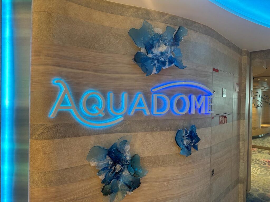 Entrada do Aquadome