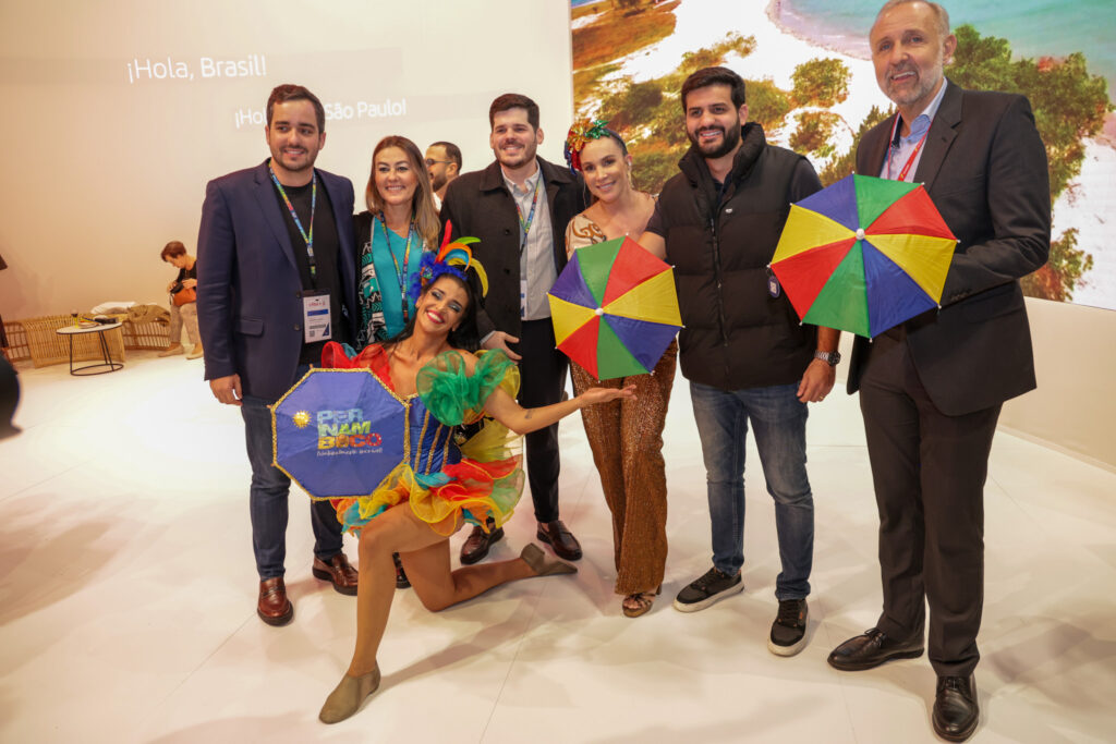 Equipe da Empetur com Gustavo Esusy, da Ibéria