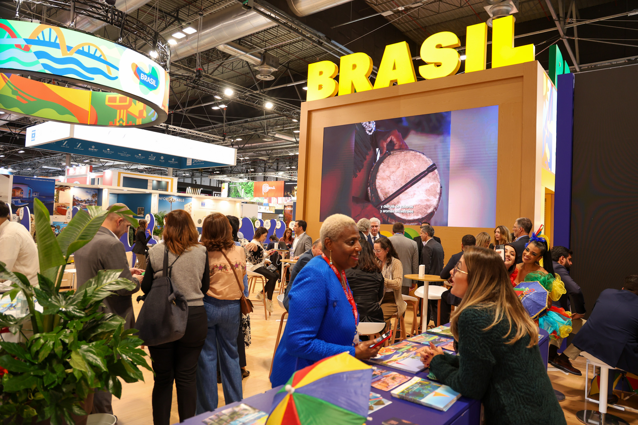 Estande do Brasil na FITUR 2024 Estande do Brasil na FITUR 2024