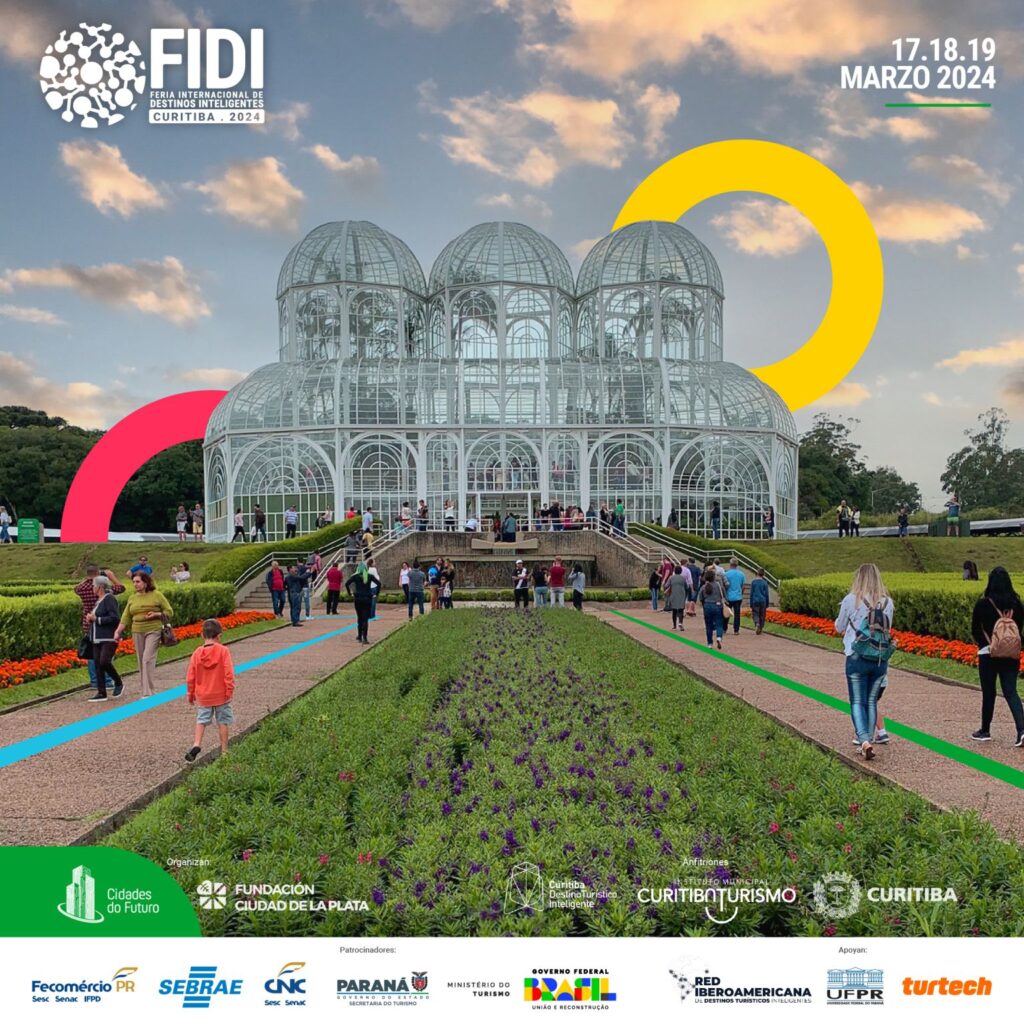 Curitiba recebe a Feira Internacional de Destinos Inteligentes em março de 2024