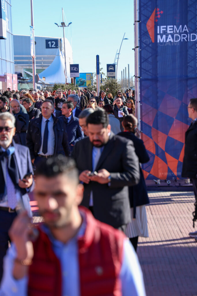 Fitur 2024 com um grande volume de público Fitur 2024 com um grande volume de público