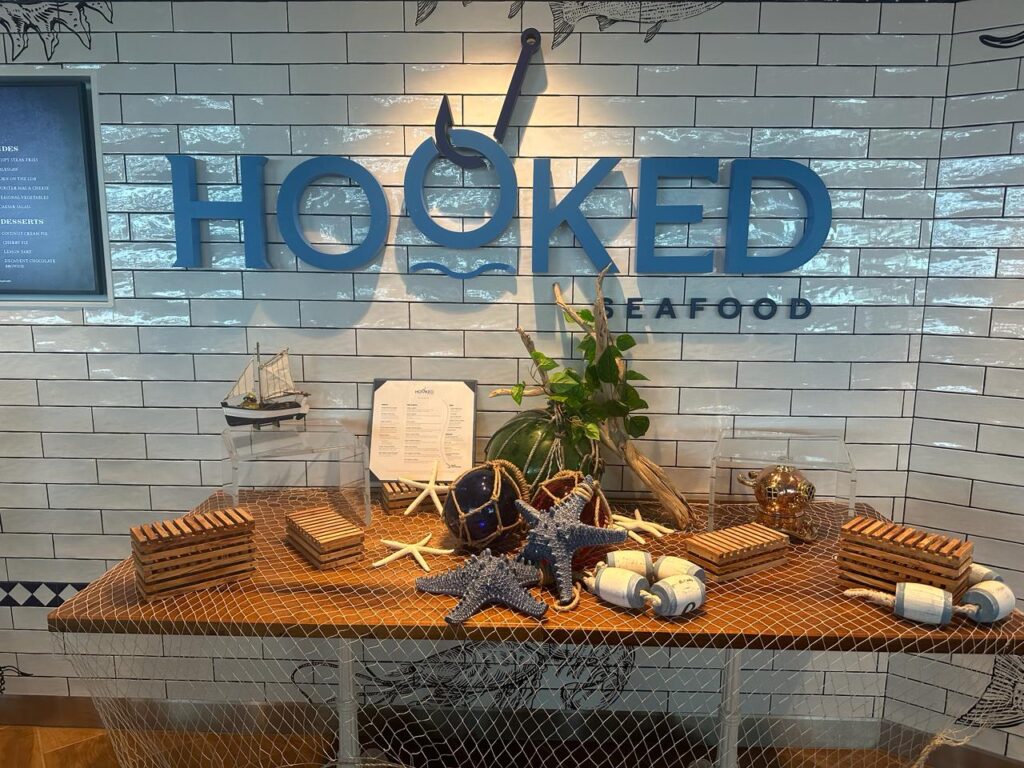 Hooked, especializado em frutos do mar