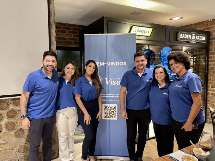 Visual Turismo apresenta novidades da retomada para cerca de 40 agentes em Santo André (SP) Visual Turismo apresenta novidades da retomada para cerca de 40 agentes em Santo André (SP)