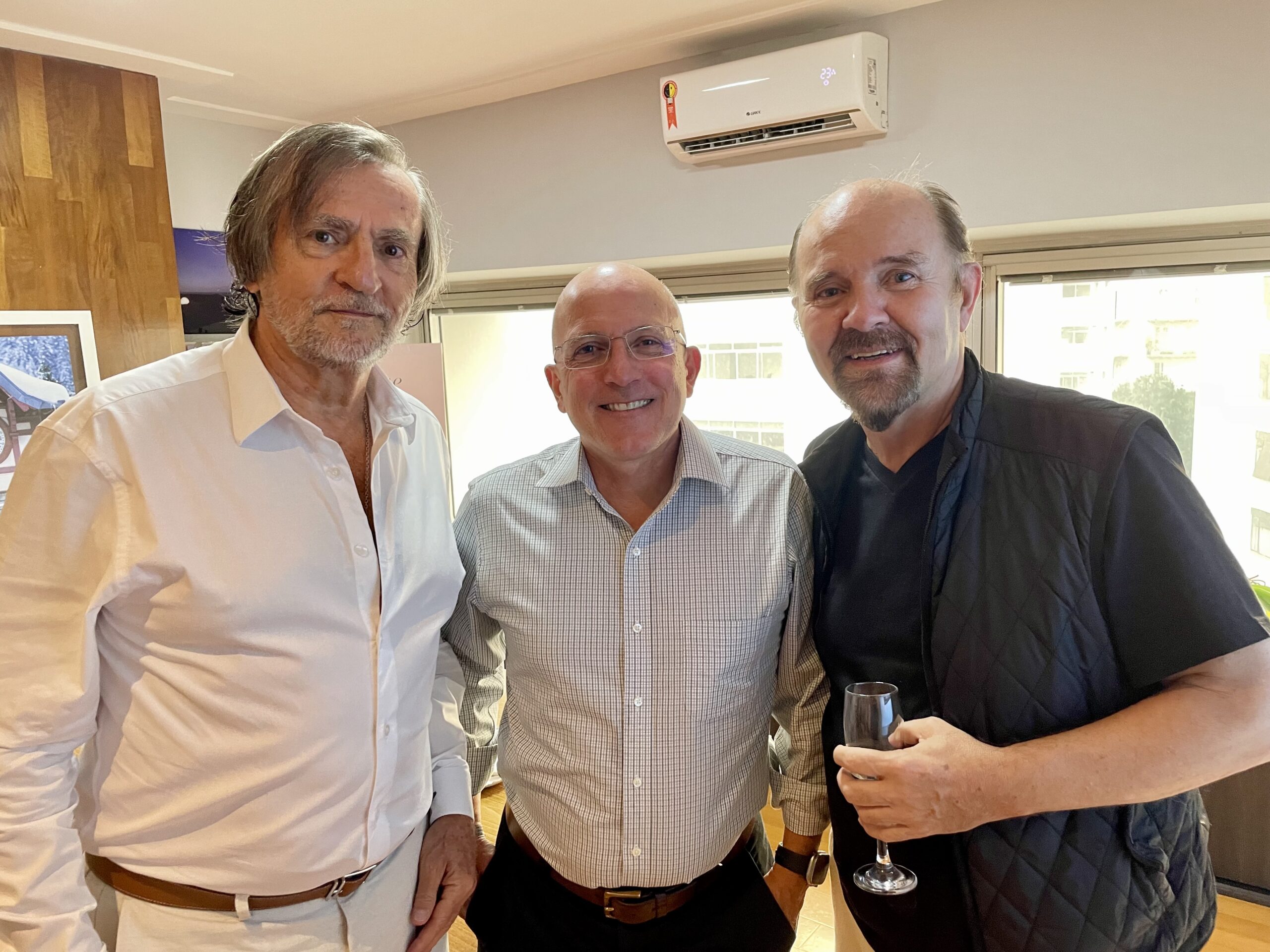 Jean-Phillip Perol, da CapAmazon, Aldo Leone, da Agaxtur e Pablo Bernhard, da TT Operadora Jean-Phillip Perol, da CapAmazon, Aldo Leone, da Agaxtur e Pablo Bernhard, da TT Operadora