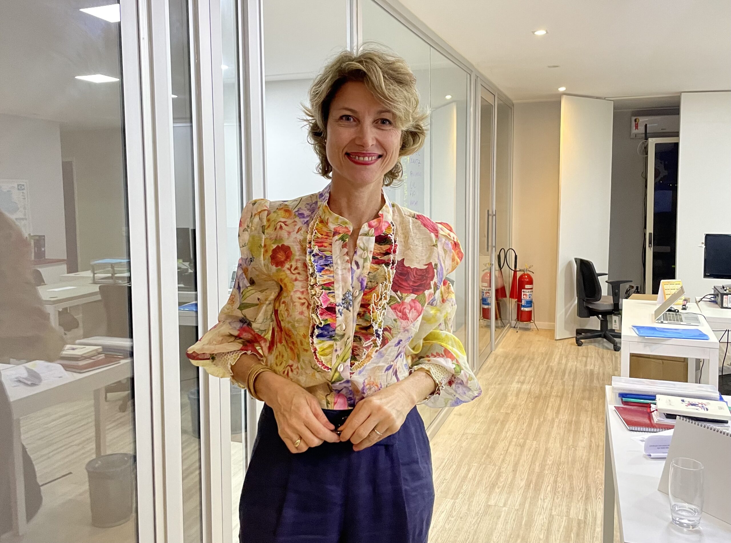 Caroline Putnoki, diretora da Atout France Brasil Caroline Putnoki, diretora da Atout France Brasil
