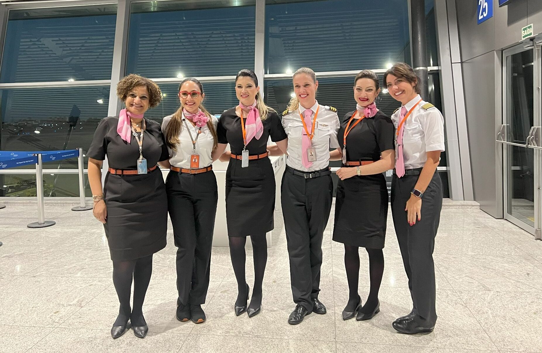 IMG 8225 e1704976845404 Gol estreia filme "Barbie" a bordo de seus voos com ação especial para passageiros