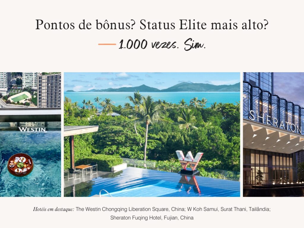 Marriott Bonvoy acelera a chegada ao status Elite em nova promoção global Marriott Bonvoy acelera a chegada ao status Elite em nova promoção global