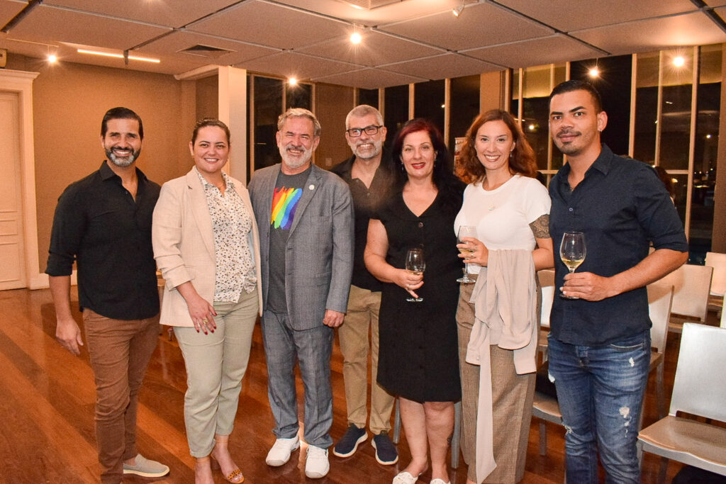 Parceiros da IGLTA no evento da entidade com Portugal