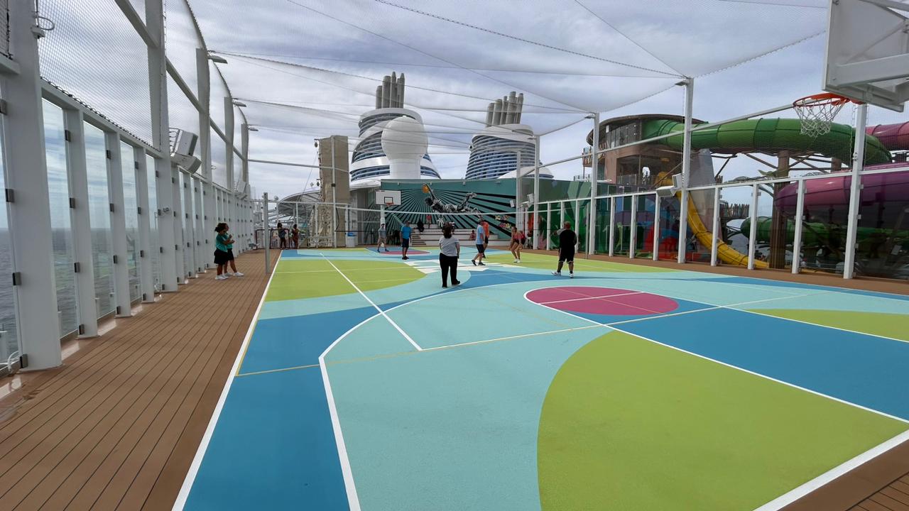 Quadra para a prática de esportes Quadra para a prática de esportes