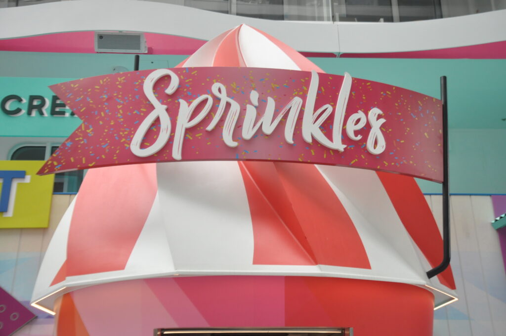 Sprinkles, área para quem ama sorvete de casquinha