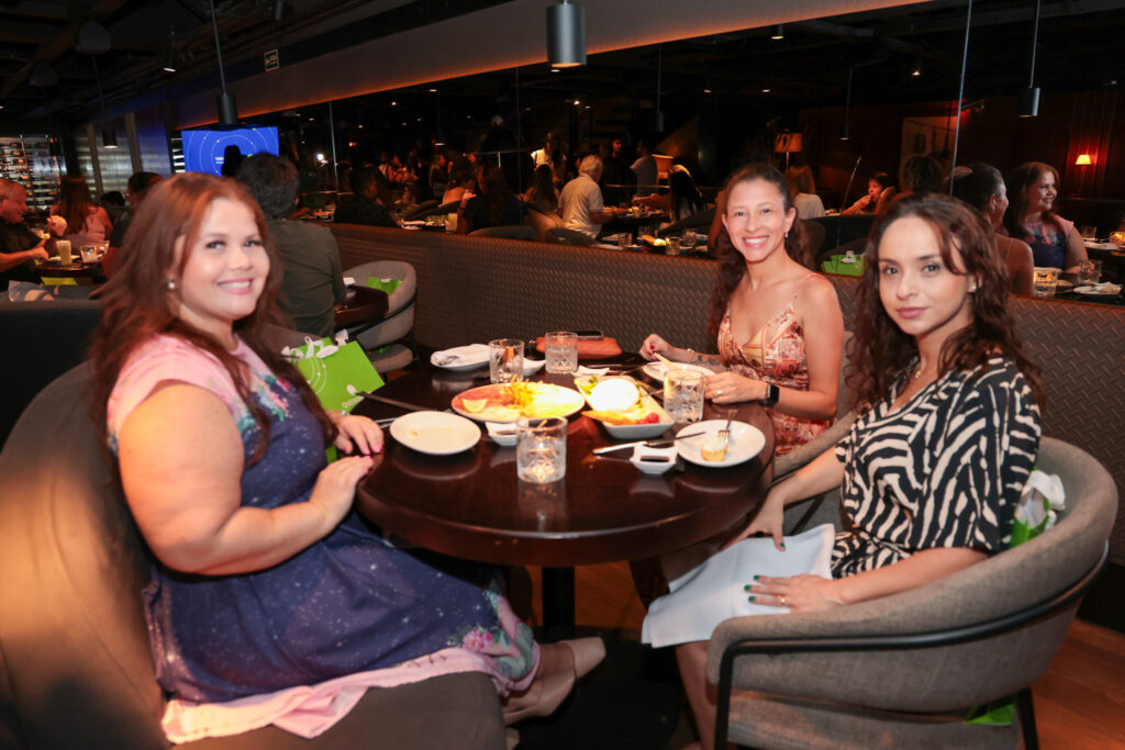 Tabatha Braga, Cristiane Miranda e Aline Ramos, da Placetour