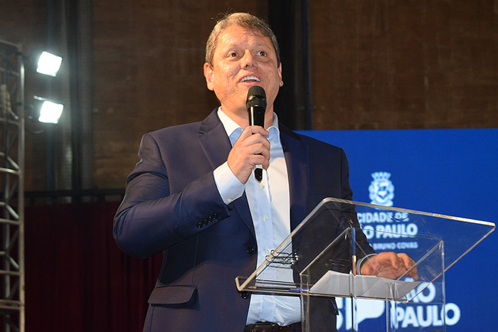 Tarcísio de Freirtas, governador de São Paulo (Ana Azevedo)