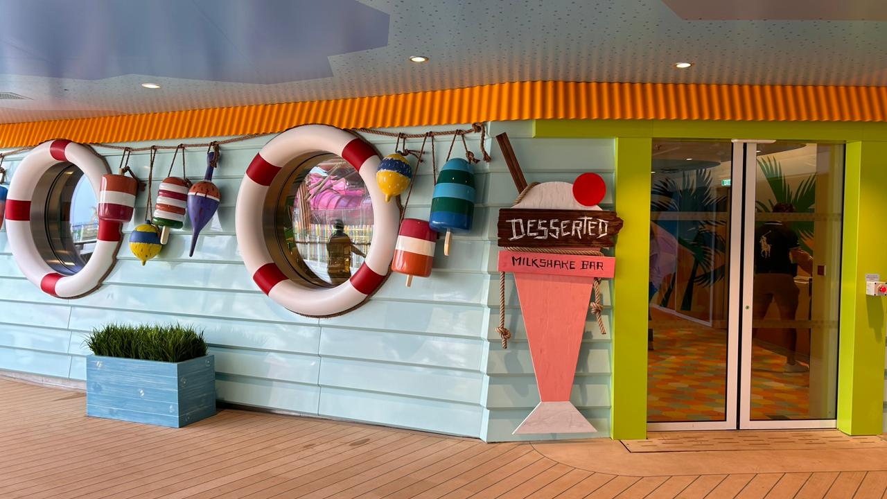 Uma loja para quem é fã de milkshake Uma loja para quem é fã de milkshake