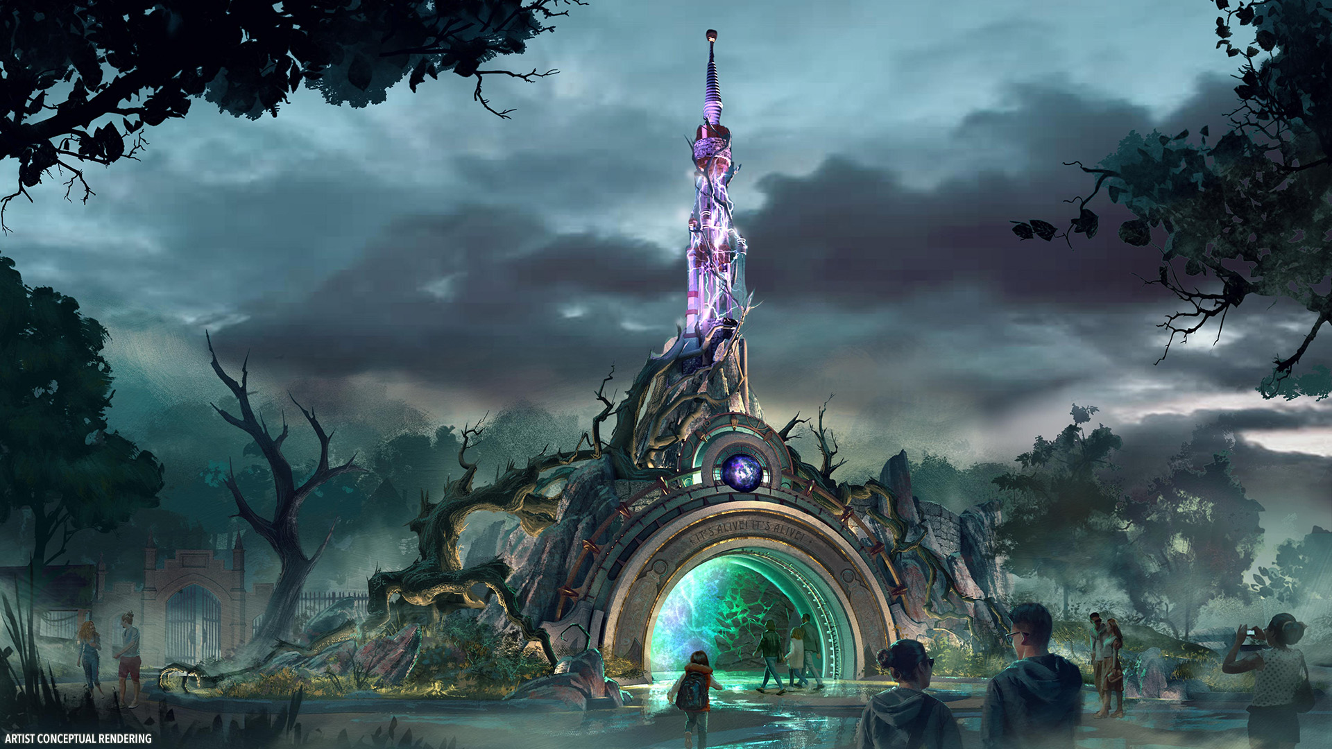 Dark Universe Portal no Universal Epic Universe Dark Universe Portal no Universal Epic Universe
