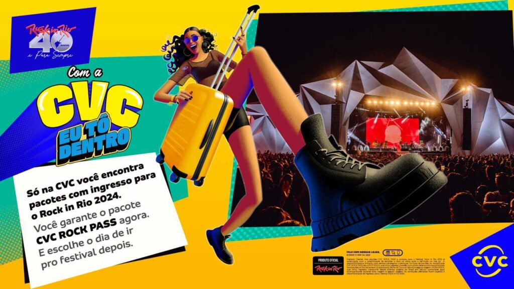 Com vendas e vantagens exclusivas, CVC terá 10 mil ingressos para o Rock in Rio 2024 2 WhatsApp Image 2024 01 30 at 4.21.46 PM Com vendas e vantagens exclusivas, CVC terá 10 mil ingressos para o Rock in Rio 2024