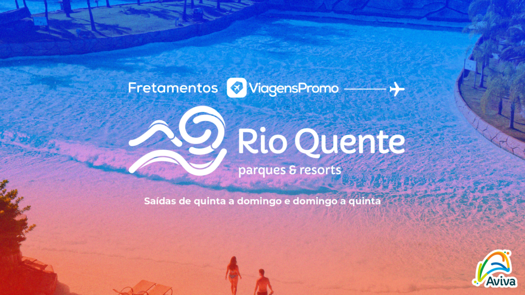 ViagensPromo anuncia fretamentos para Rio Quente (GO) em parceria com Aviva