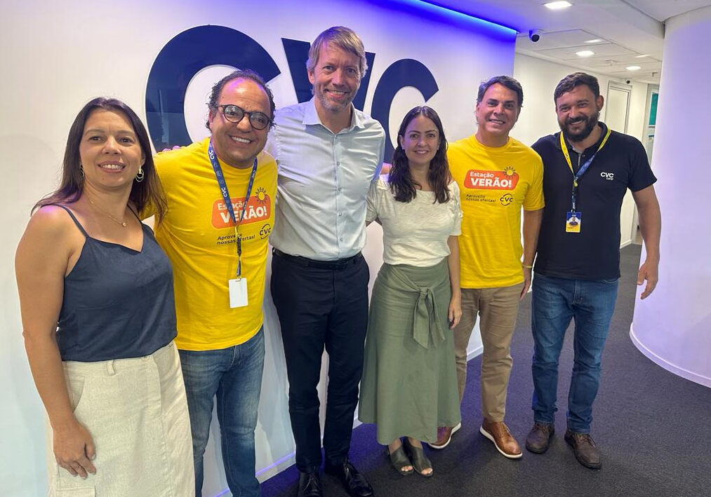 CVC recebe líderes da Latam em sua sede em Santo André (SP) CVC recebe líderes da Latam em sua sede em Santo André (SP)
