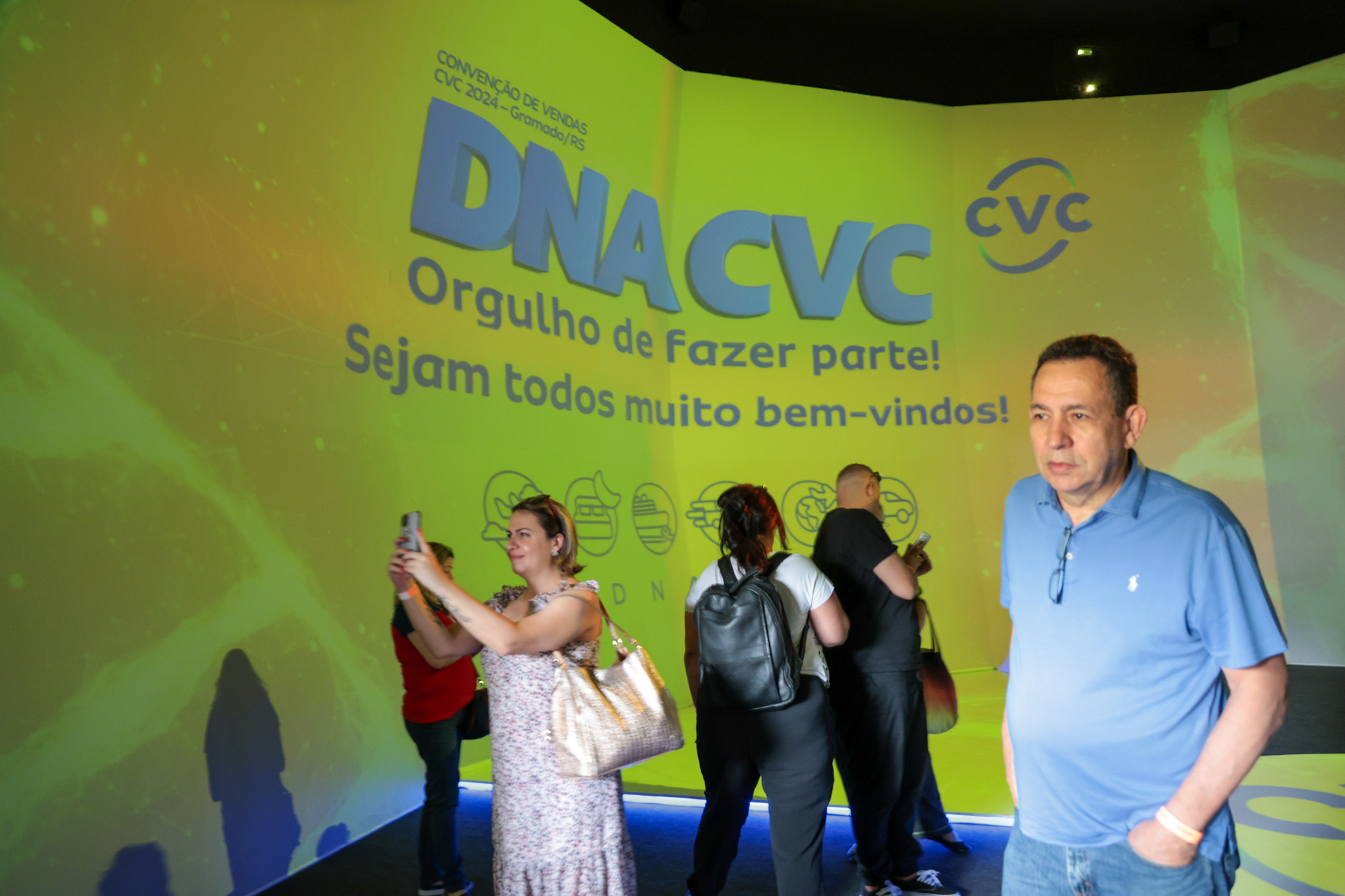 Credenciamento imersivo da CVC Credenciamento imersivo da CVC