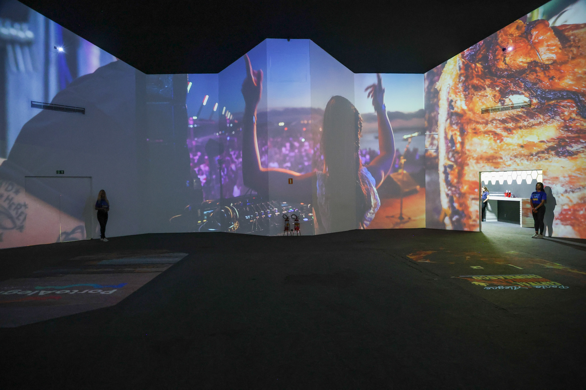 Experiência imersiva na chegada dos profissionais Experiência imersiva na chegada dos profissionais