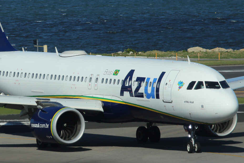 Azul completa 13 anos de Navegantes (SC) com 6 milhões de passageiros transportados 1 A320NeoAzul Foto LuisNeves6 Azul completa 13 anos de Navegantes (SC) com 6 milhões de passageiros transportados