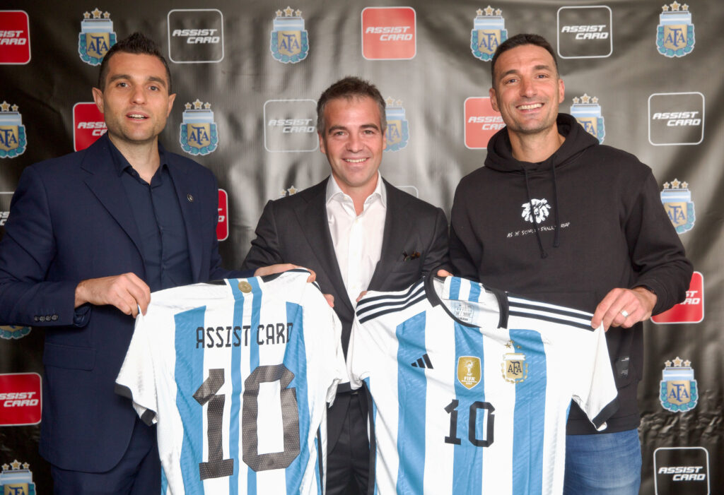 Acuerdo AFA y Assist Card Assist Card se torna patrocinadora oficial da seleção argentina