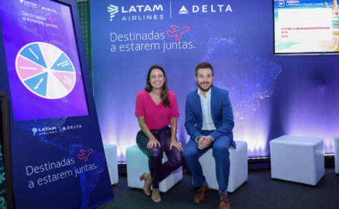 Delta e Latam crescem 63% e transportam 1,3 milhão de passageiros entre Brasil e EUA em 2023