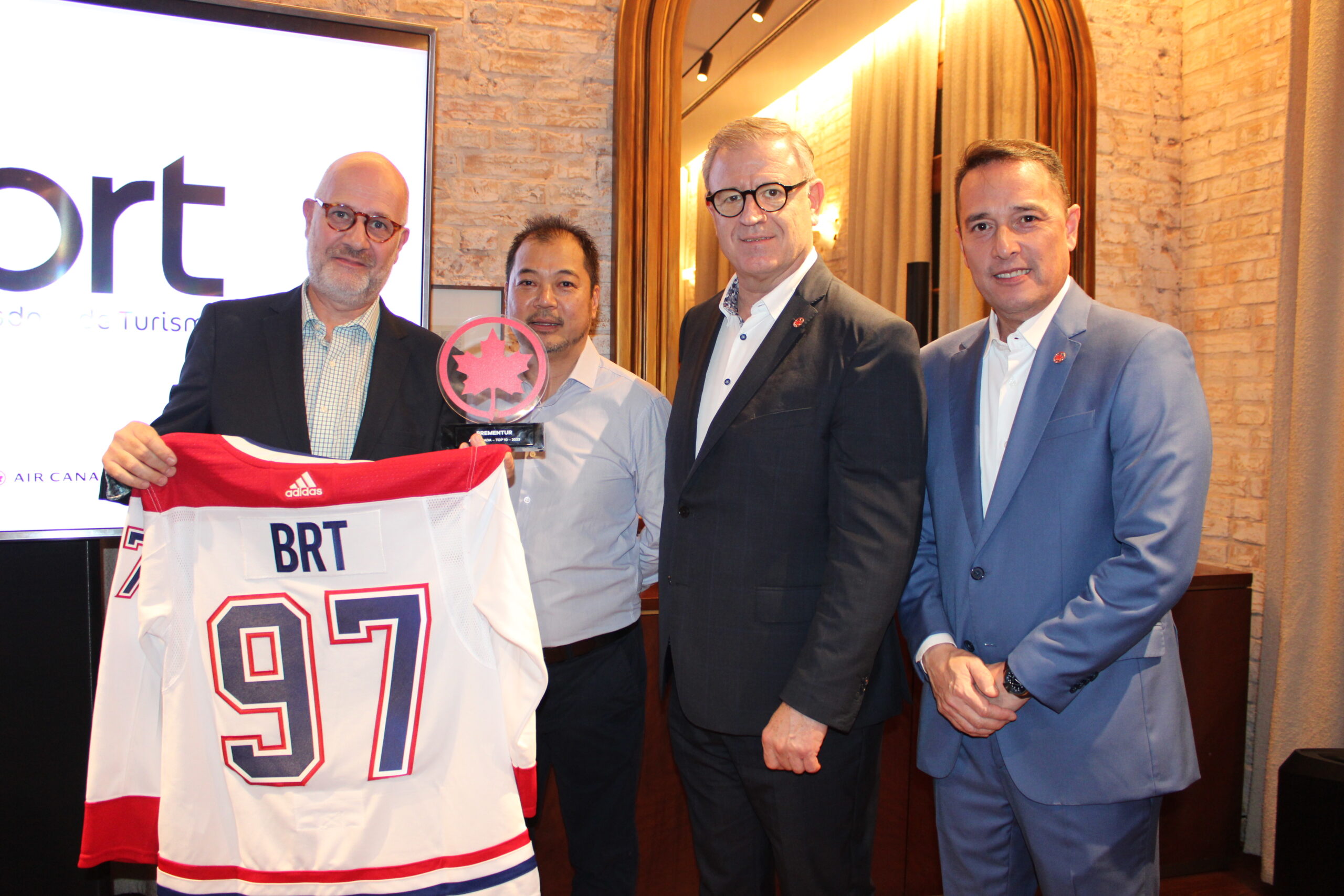 BRT está no Top 10 da Air Canada em 2023 BRT está no Top 10 da Air Canada em 2023