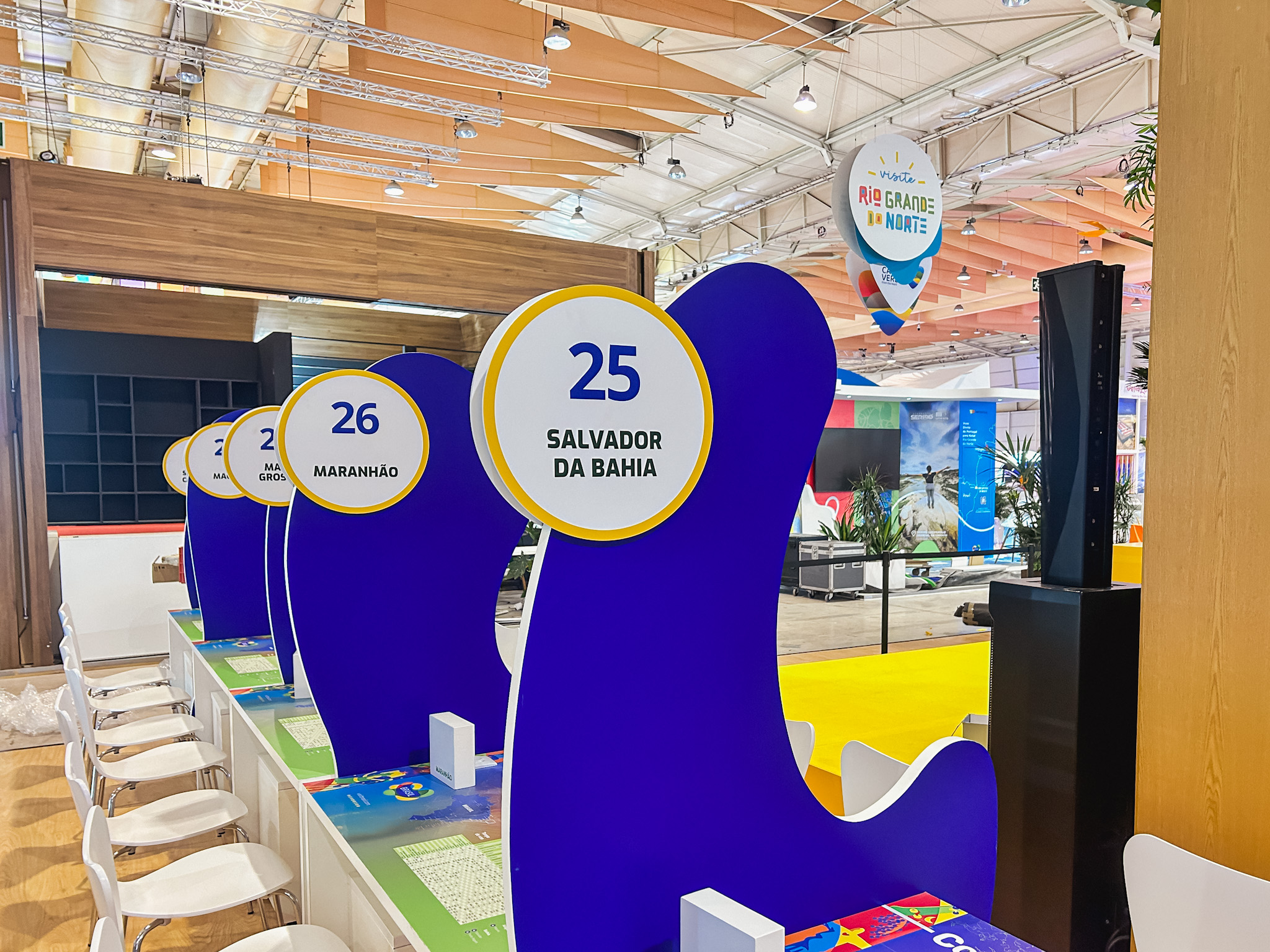 Bahia, Maranhão e Rio Grande do Norte estão com uma área de exposição na BTL Bahia, Maranhão e Rio Grande do Norte estão com uma área de exposição na BTL