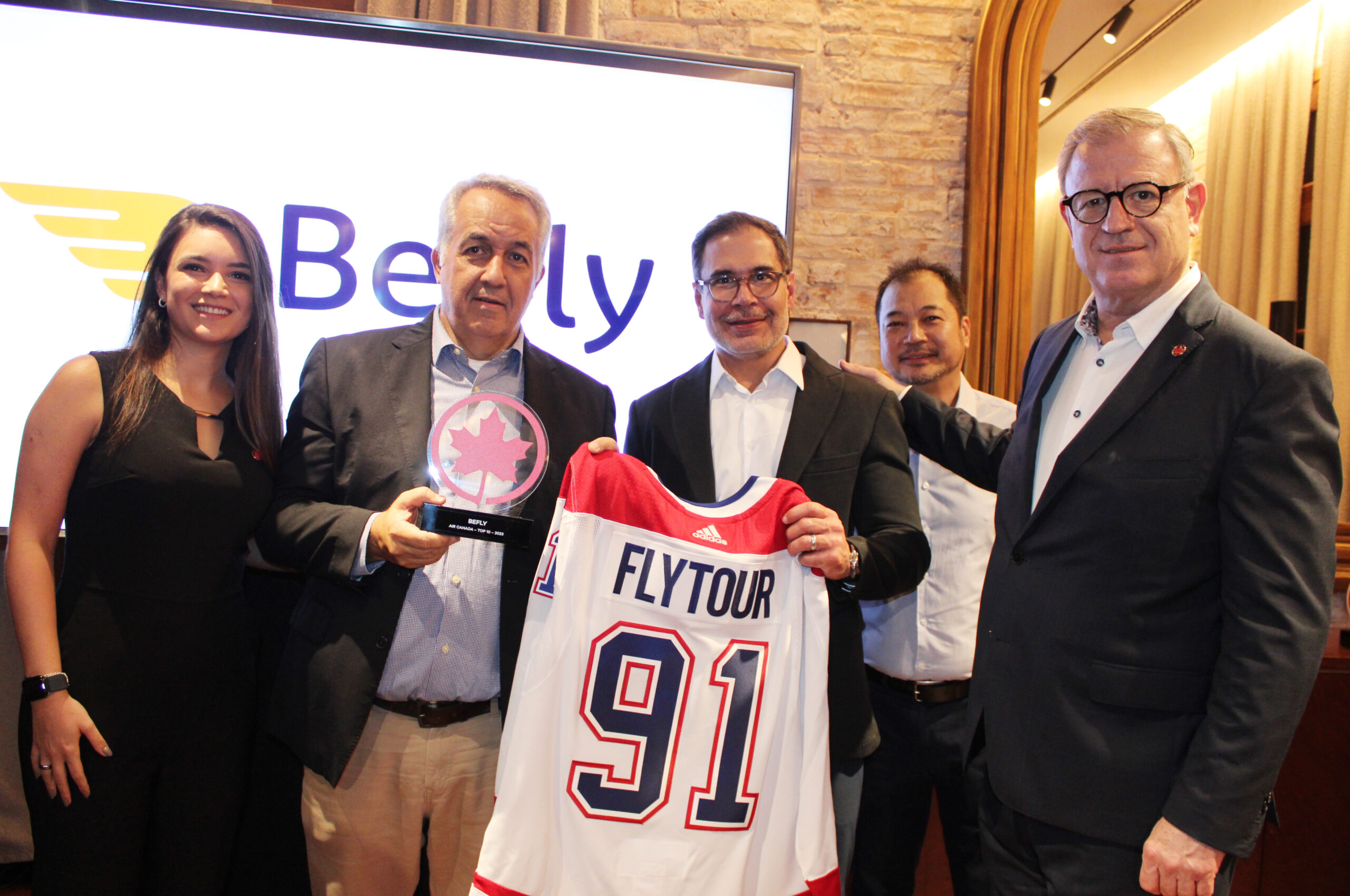 BeFly está no Top 10 da Air Canada em 2023 BeFly está no Top 10 da Air Canada em 2023
