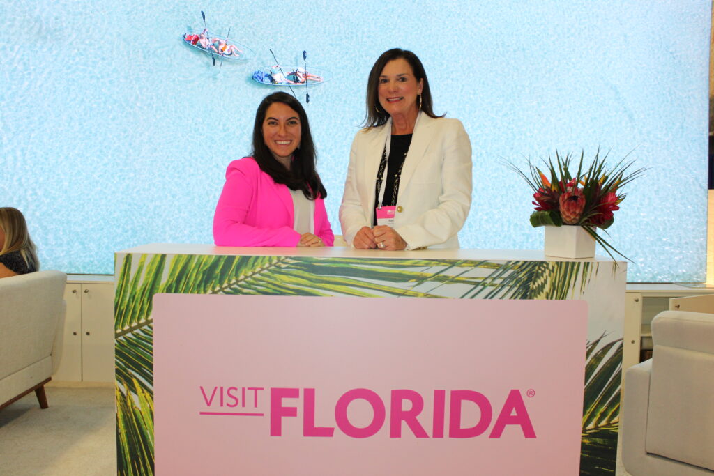 Brianna Green e Dana Young, do Visit Florida