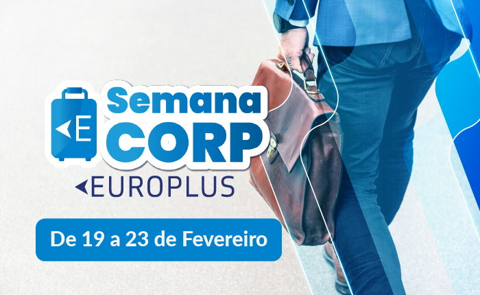 Europlus lança 'Semana Corp' com descontos de até 49% para hotéis internacionais Europlus lança 'Semana Corp' com descontos de até 49% para hotéis internacionais